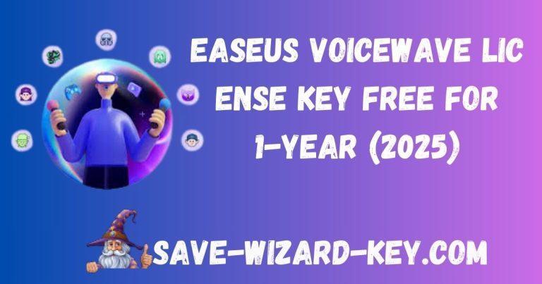 EaseUS VoiceWave License Key Free For 1-Year (2025)