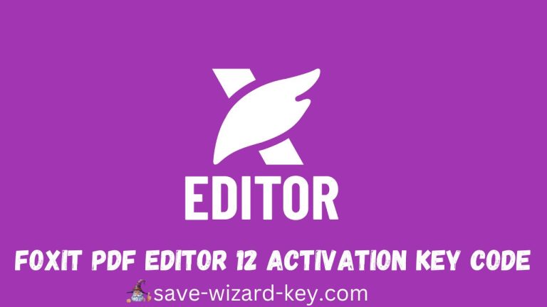 foxit pdf editor 12 activation key code
