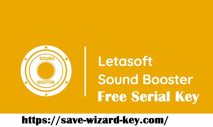 Letasoft Sound Booster Serial Key